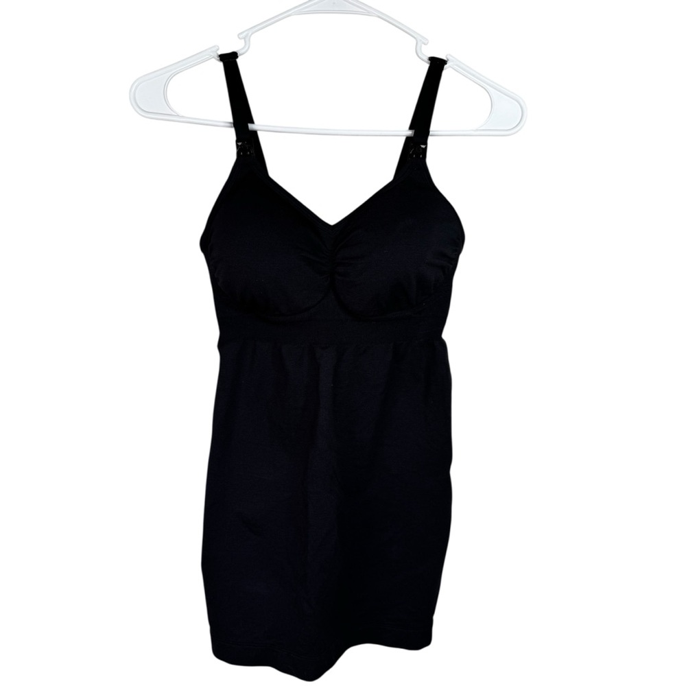 Bravado! Basics black nursing cami tank top Small Stretch